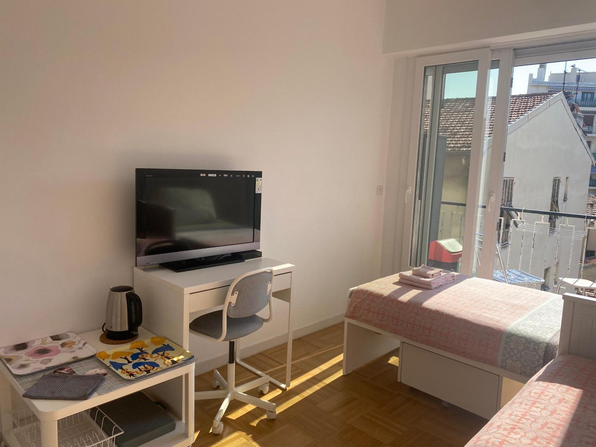 Mirela'S Private Room With Key, Ac, Lift & Balcony In The Center Of Nice On The Cote D'Azur Luaran gambar