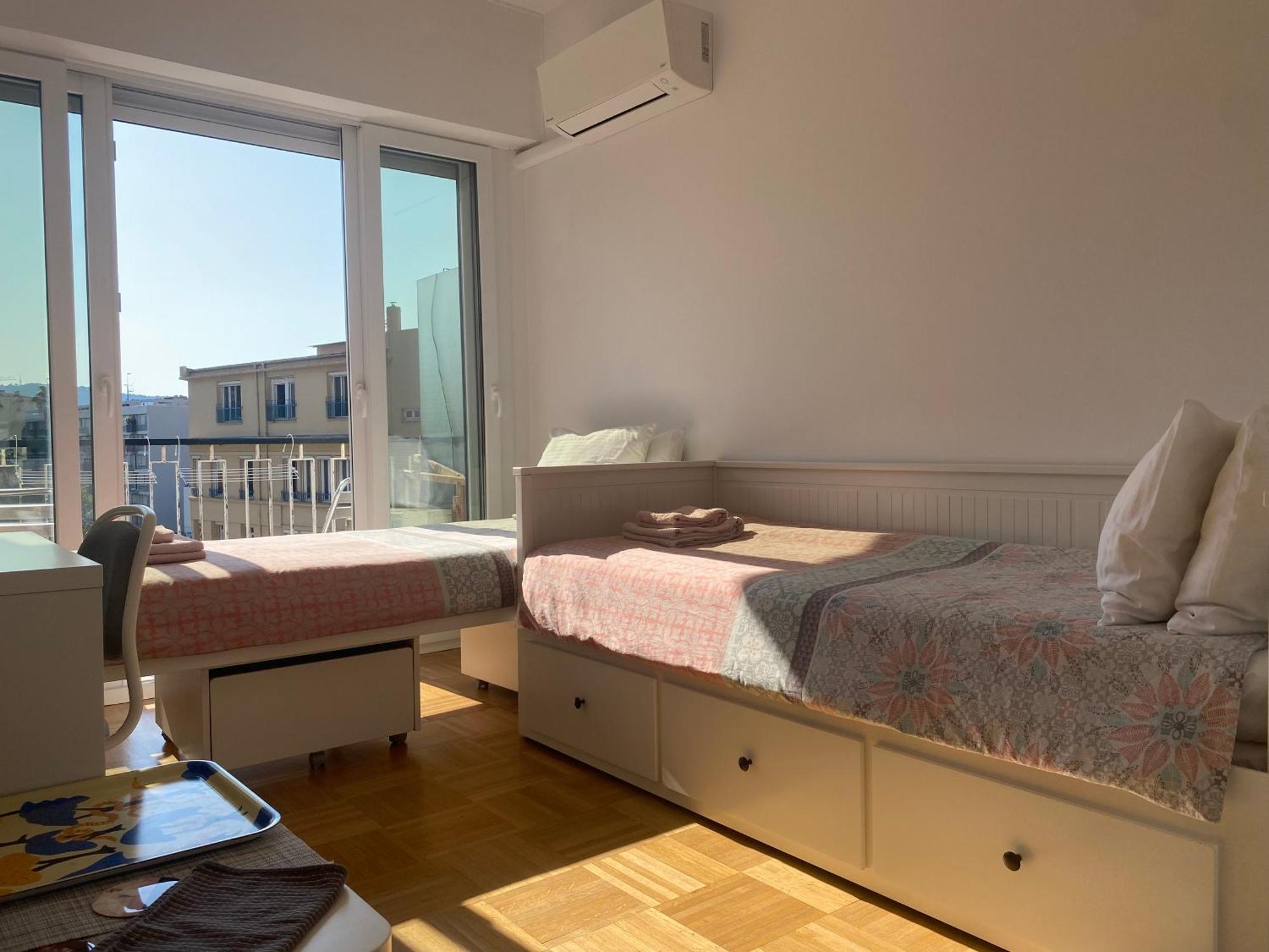 Mirela'S Private Room With Key, Ac, Lift & Balcony In The Center Of Nice On The Cote D'Azur Luaran gambar